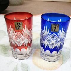 【ネット決済】(新品未使用)江戸切子グラス