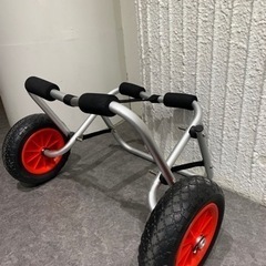 値下げ！カヤック　別ドーリー　ロッドホルダーつけます！格安　値引き　釣り使用