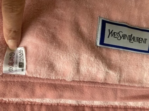 お値下げしました‼️YSL 毛布シングル