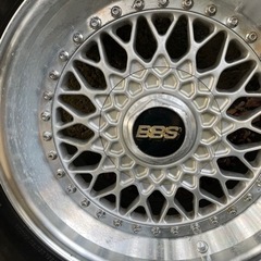 BBS RS 16インチ 7.5j＋148.5j＋14 ガリ傷なし！-新品イヤーペンダント 
