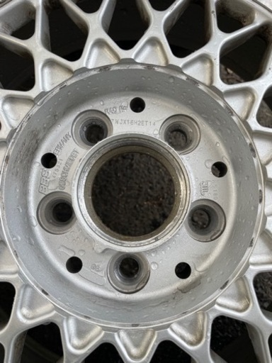 BBS RS 16インチ 7.5j＋148.5j＋14 ガリ傷なし！ 【公式通販】