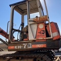 クボタKH-70ミニショベル はさみを含む