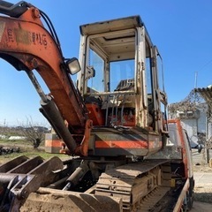 クボタKH-70ミニショベル はさみを含む