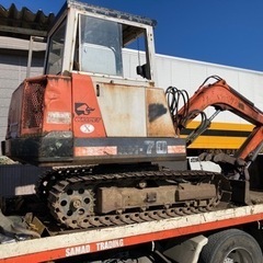 クボタKH-70ミニショベル はさみを含む