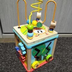 【受渡予定】木製　ルーピング　ビーズコースター　知育玩具