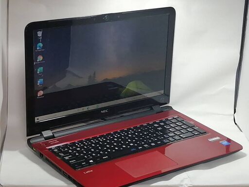 NEC　NS150A　赤美品薄型　SSD 6G WIN10 Office
