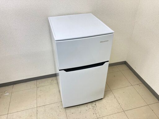 【地域限定送料無料】中古家電2点セット Hisense冷蔵庫93L+AQUA洗濯機4.5kg