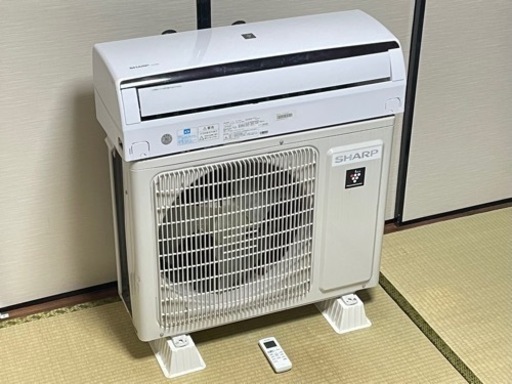 取付け可！◇シャープ 主に6畳用 2019年製 プラズマクラスター 単相100V AY-H22DH 高圧洗浄済み！