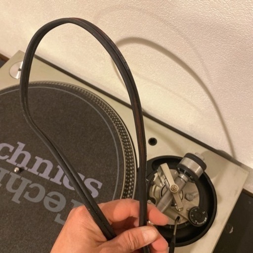 【完動美品】Technics SL-1200MK5 ターンテーブル　2台+針 Technics SL-1200MK5 ターンテーブル2台セット 針つき Technics SL