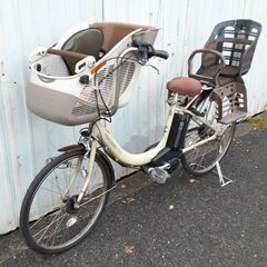 R4001 電動アシスト自転車　ヤマハOEM丸石サイクル　3人乗...