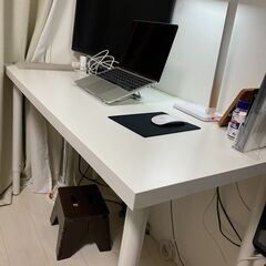 IKEAデスク／白／120x60高さ70cm