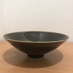 中国古磁器 大清康熙 柿釉茶碗