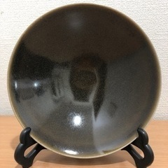 中国古磁器 大清康熙 柿釉茶碗