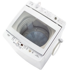 AQUA 8kg 洗濯機　風乾燥機能付き