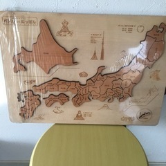 🌺木製 日本地図 パズル  未使用品🌺説明欄を書き変えました御覧下さい