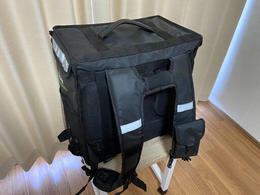 Uber Eatsウバッグ美品レインカバー他おまけ付き (ヒムキン) 南宮崎の