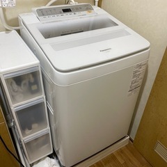 【ネット決済】パナソニック全自動電気洗濯機(家庭用)2017年製...