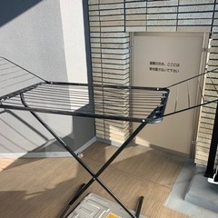 引き取り者決定しました【0円！】IKEA 物干し台　折り畳み可能