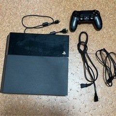【ネット決済】PS4 500GB 本体と付属品