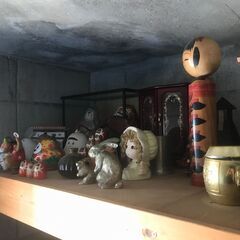 現地引渡のみ、1/5まで】【値下げ応相談】骨董品/人形/ 干支のガラス細工