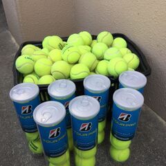 テニスボール（新品と中古）