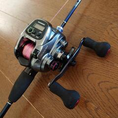 一度だけ使用　シマノ電動リール　釣竿　フォースマスター　300DH 右ハンドル　SHIMANO　釣具