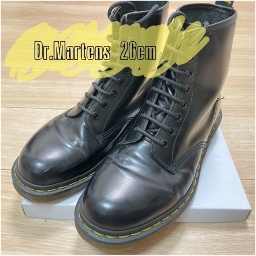 Dr.Martens 8ホールレースアップブーツ 26cm11822 AW004