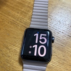 値下げ！Apple Watch 3の38mm space gray
