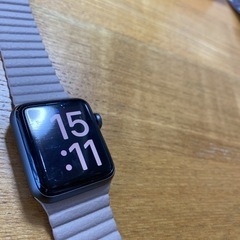 値下げ！Apple Watch 3の38mm space gray