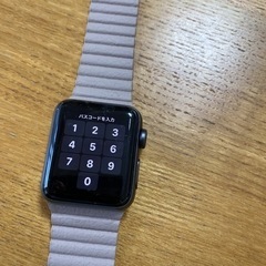 値下げ！Apple Watch 3の38mm space gray