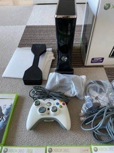 Xbox360ソフトセット Xbox 360 4GB + Kinect + ゲームソフトセット - メルカリ