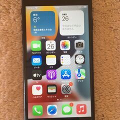 【ネット決済・配送可】iphone7 ３２GB jetblack...