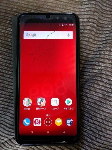 取引中【最終値下げ】訳あり特価！「gooのスマホ g08」