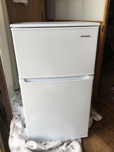 アイリスオーヤマ冷蔵冷凍庫90L 使用期間1ヶ月