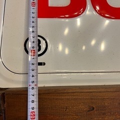 バートン　サイン　看板　スチール製