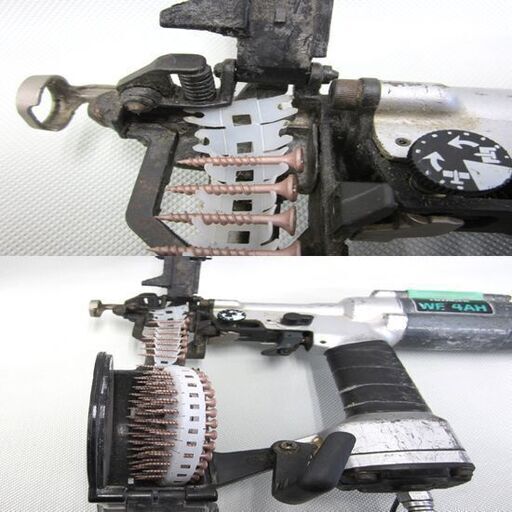 ☆日立工機 HITACHI エアねじ打機 WF4AH 常圧 4mm エアーツール ヒタチ 札幌市 北20条 ☆