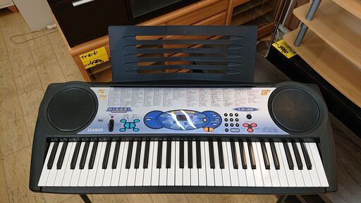 年始営業してます! CASIO カシオ 電子ピアノ 電子キーボード LK-36 メロディ \u0026 光ナビゲーション スタンド付き 動作確認済■横幅94×奥行57×高さ84cm■近隣配送無料 買取帝国 朝霞店