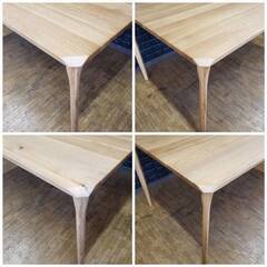 3.ダイニングセット・150㎝テーブル・チェア４脚セット・ナチュラル