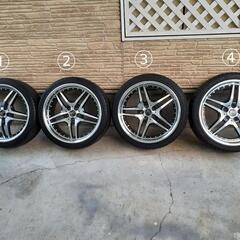 18インチ 8JJ pcd100 +48 美品