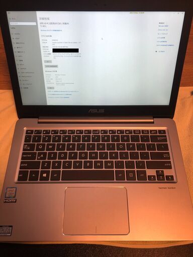 ASUS Zenbook 13.3 グレー BX310UA