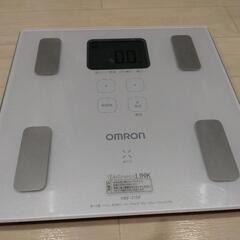 【ネット決済】オムロン体重計　HBF_215F