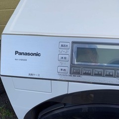 値下げ美品パナソニックドラム式洗濯機 NA-VX8500R 10kg/6.0kg