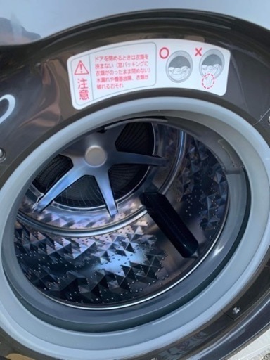 値下げ美品パナソニックドラム式洗濯機　NA-VX8500R 10kg/6.0kg
