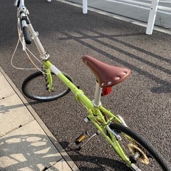 折りたたみ自転車　DAHON　Boardwalk　D7 ライトグリーン