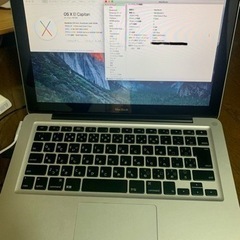 MacBook Model No:A1278
