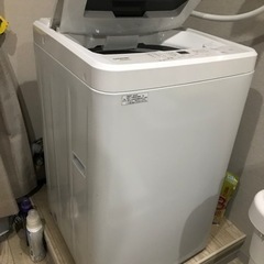 【ネット決済】maxzen 全自動 洗濯機 6.0kg 一人暮ら...