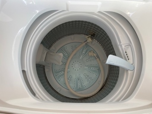 【値下げしました】2021【新品】【未使用】AQUA 5．0kg全自動洗濯機 keyword キーワードホワイト AQW-GS5E8(KW) 説明書あり
