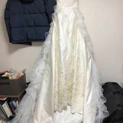【ネット決済】白いウェデイングドレス