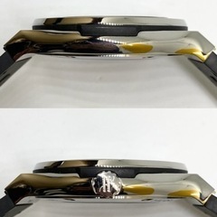 極美品 HUBLOT ウブロ クラシックフュージョン 511.NX.1171.LR.1104 ダイヤベゼル チタニウム ラバー＆アリゲーター 自動巻き シースルー