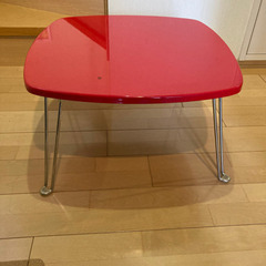 【お譲り先決定しました】真っ赤なローテーブル